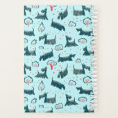 ブルースコティッシュ・テリア・スコッティ・ワン・ドッグ・スコッチ・ペット プランナー手帳 (裏面)