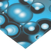 ブルースコンセントリックサークルオービタル抽象芸術 テーブルクロス (アングル)