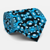 ブルースコンセントリックサークルオービタル抽象芸術 ネクタイ (ロール)