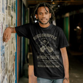 ブルースシャッフル音楽の魂からのミュージシャン Tシャツ