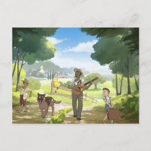 ブルースシンガー葉ズタウン ポストカード (正面)