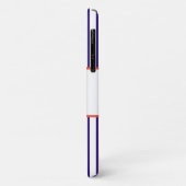 ブルースタイリッシュいかりシー海キャプテン Case-Mate iPhoneケース (裏面/左)