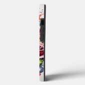 ブルースタイリッシュドラゴン電話ケースと鮮やかバラ Case-Mate iPhoneケース (裏面 / 左)