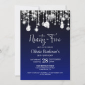 ブルースタイリッシュ95th誕生日パーティー 招待状 (正面)