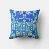 ブルースタイル毛布 クッション (裏面)