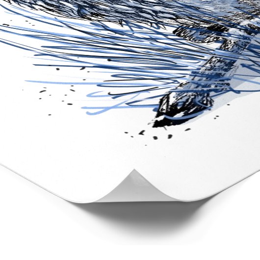 ブルースタグ ポスター (角)