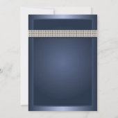 ブルースタッドバタフライブライダルシャワー招待状 招待状 (裏面)