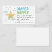 ブルースターおむつラッフルチケット エンクロージャーカード (正面/裏面)