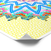 ブルースターきらめく癒しチャクラ ポスター (角)