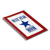 ブルースターのお母さんの愛国心が強い軍隊 ノートブック (右側)