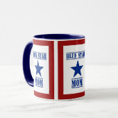 ブルースターのお母さんの軍隊 マグカップ (正面左)