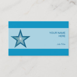 ブルースターの名刺ブルーストライプ 名刺