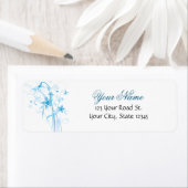 ブルースターの花 ラベル (インサイチュ)