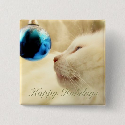 ブルースターを熟視 缶バッジ (正面)