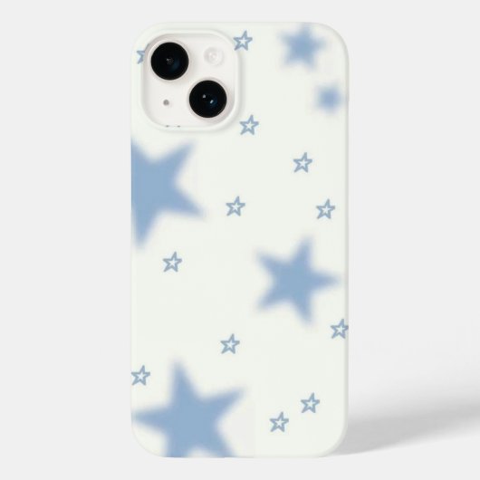 ブルースターエステティックフォンケース – ミニマルスタイル Case-Mate iPhoneケース (裏面)