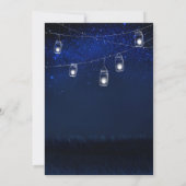 ブルースターエレガントリーナイトメイソンジャーブベイビーシャワー 招待状 (裏面)