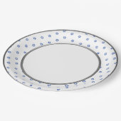 ブルースターオブデイビッドシルバーリングや輪トリム ペーパープレート (アングル)