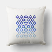 ブルースターオブデイヴィッドハッピーハヌッカユダヤ祭 クッション (裏面)