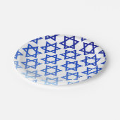 ブルースターオブデイヴィッドハッピーハヌッカユダヤ祭 ペーパープレート (アングル)