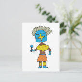 ブルースターカチーナ ポストカード (スタンド正面)