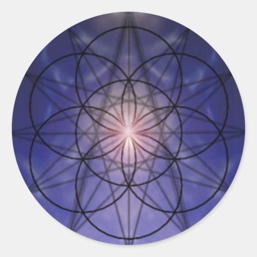 ブルースターステッカー ラウンドシール (正面)