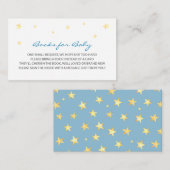 ブルースターズエレファントブックベビー挿入カード エンクロージャーカード (正面/裏面)