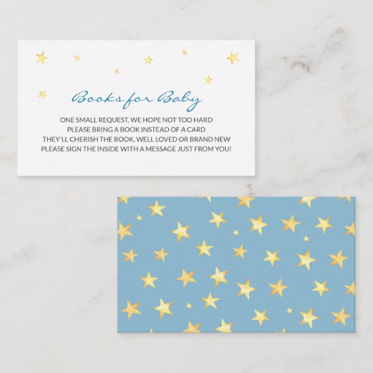 ブルースターズエレファントブックベビー挿入カード エンクロージャーカード (正面/裏面)