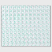 ブルースターズベビーシャワー ラッピングペーパー (フラット)