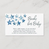 ブルースターズボーイベビーシャワーベビー エンクロージャーカード (正面)