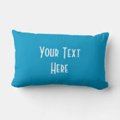 ブルースターズ'文字'ルンバーブルー ランバークッション (裏面)