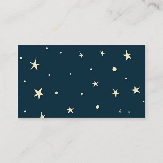 ブルースターズ赤ちゃんシャワーおむつラッフル エンクロージャーカード (裏面)