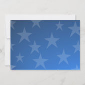 ブルースターズ軍隊遠くにパーティー 招待状 (裏面)