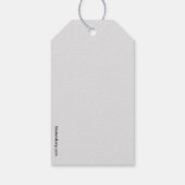 ブルースターフィッシュギフトラベル ギフトタグ (裏面)