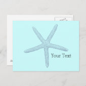 ブルースターフィッシュビーチ ポストカード (正面/裏面)