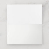 ブルースターフィッシュフロリダビーチ結婚式表 プレイスカード (内部開封)