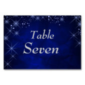 ブルースターフォーマル結婚リー テーブルナンバー (裏面)