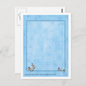 ブルースターベビーはがき ポストカード (正面/裏面)