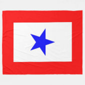 ブルースターマザーズ フリースブランケット (正面(横))