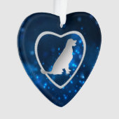 ブルースターライツゴールデンレトリバーオーナメント オーナメント (正面)