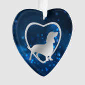 ブルースターライツダッシュンドッグオーナメント オーナメント (正面)
