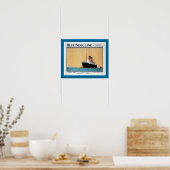 ブルースターラインポスター ポスター (キッチン)