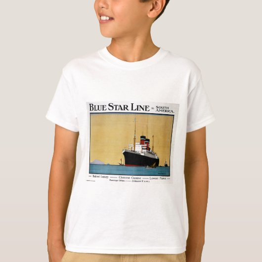 ブルースターライン南米 Tシャツ (正面)