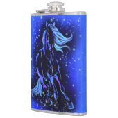 ブルースターランニングリーナイトでのの馬フラスコ フラスク (左)