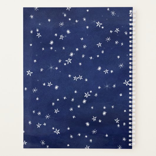 ブルースターリーナイトと冒険が始まる プランナー手帳 (裏面)