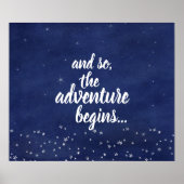 ブルースターリーナイトと冒険が始まる ポスター (正面)