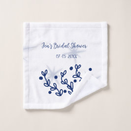 ブルースター離れズラグジュア王室のリーブライダルシャワー ウォッシュタオル