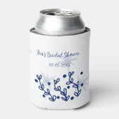 ブルースター離れズラグジュア王室のリーブライダルシャワー 缶クーラー (缶正面)