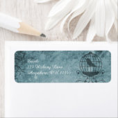 ブルースチームパンクバードケージ差出人住所ラベル ラベル (インサイチュ)