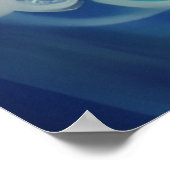 ブルースチームパンクフクロウ ポスター (角)