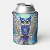 ブルースチームパンクフクロウ 缶クーラー (缶裏面)